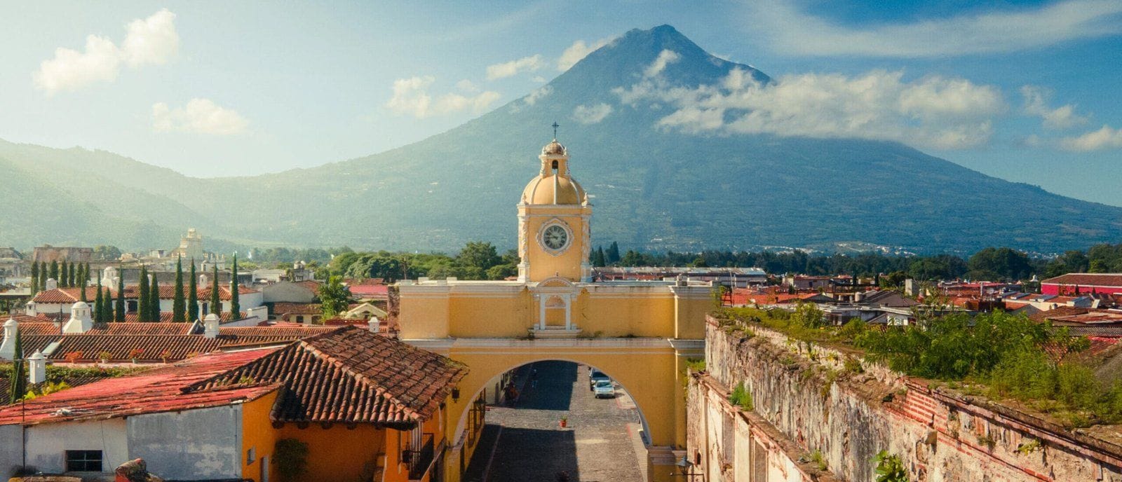 Santa Catalina Arch and Volcán de Agua, Antigua Guatemala